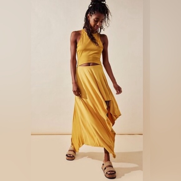 NWOT FREE PEOPLE BEACH Bethany Midi - Picture 2 of 7